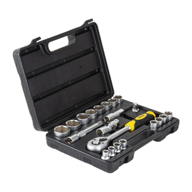 Набір насадок торцевих 1/2 21шт CrV mid SIGMA (6003721), фото , зображення 4 | SNABZHENIE.com.ua