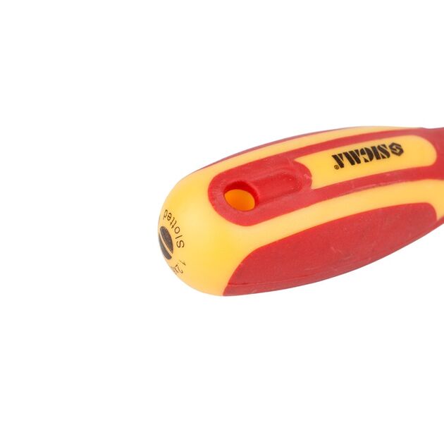 Діелектрична шліцева отвертка SL6.0×100мм 1000В CrV SIGMA (4008081), фото , зображення 4 | SNABZHENIE.com.ua