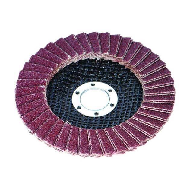 Круг лепестковый торцевой Т27 Ø125мм P80 SIGMA, фото  | SNABZHENIE.com.ua