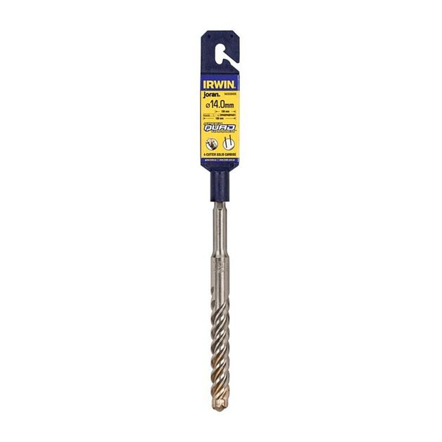 Бур SDS Plus 14x160мм, QUAD SPEEDHAMMER, IRWIN, фото  | SNABZHENIE.com.ua