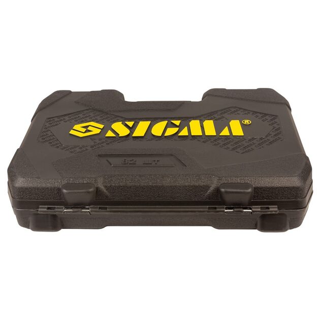 Набор насадок торцевых и бит 1/4, 1/2 82 шт CrV mid SIGMA, фото , изображение 8 | SNABZHENIE.com.ua