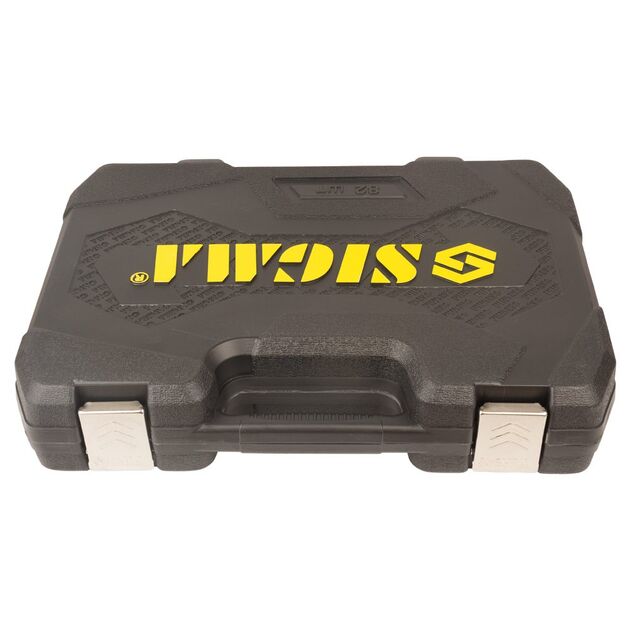 Набор насадок торцевых и бит 1/4, 1/2 82 шт CrV mid SIGMA, фото , изображение 7 | SNABZHENIE.com.ua