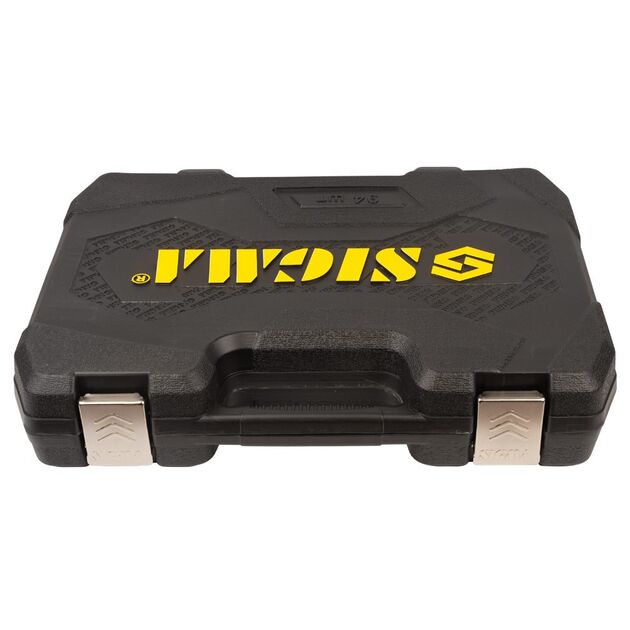 Набор насадок торцевых и бит 1/4, 1/2 94шт CrV mid SIGMA, фото , изображение 7 | SNABZHENIE.com.ua