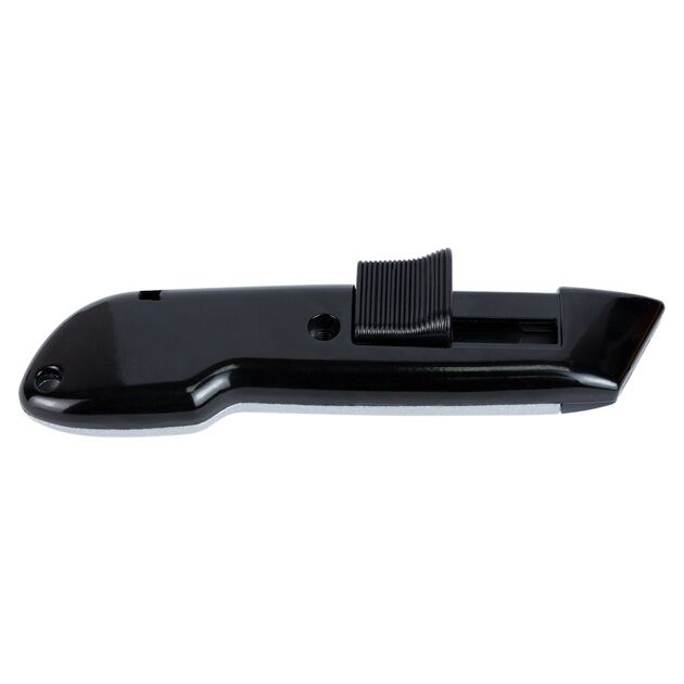 Ніж будівельний (металевий корпус) лезо трапеція автоповернення лезвія SIGMA (8212061), фото , зображення 3 | SNABZHENIE.com.ua