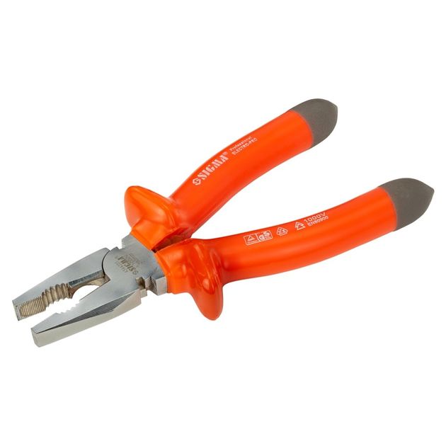 Плоскогубці діелектричні 200мм 1000В SIGMA (4344201), фото , зображення 3 | SNABZHENIE.com.ua