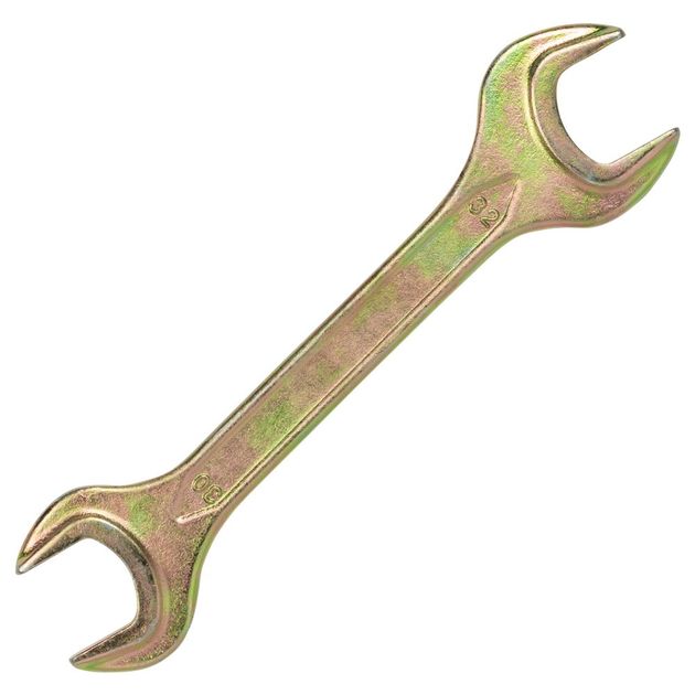 Ключ рожковый 30×32мм желтый цинк SIGMA, фото , изображение 2 | SNABZHENIE.com.ua