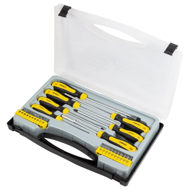 Набор отверток и бит 27 шт CrV (кейс) SIGMA, фото  | SNABZHENIE.com.ua