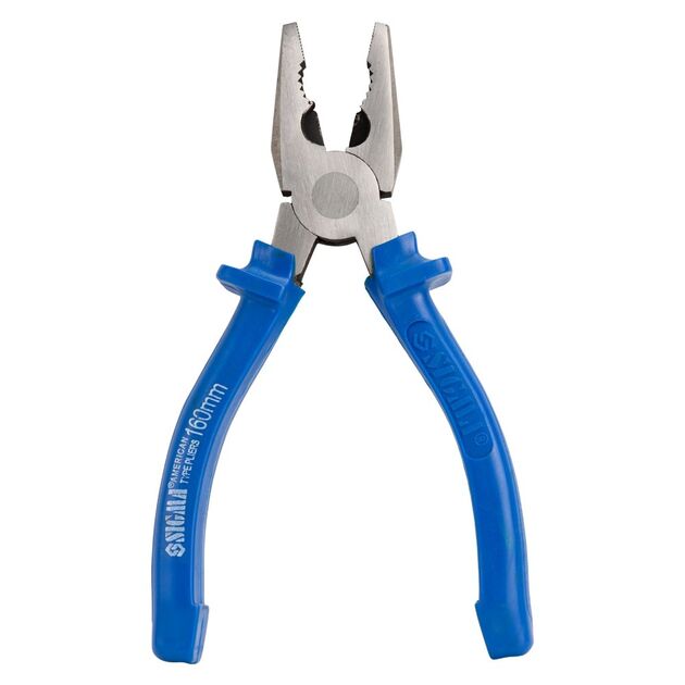 Плоскогубці 160мм сині SIGMA (4341161), фото , зображення 6 | SNABZHENIE.com.ua