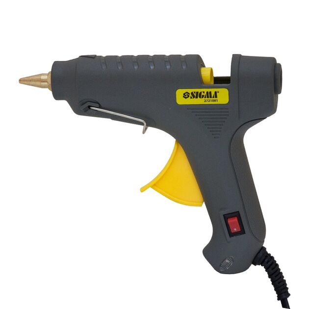 Пистолет термоклеевой с выключателем Ø11.2мм 60Вт SIGMA, фото  | SNABZHENIE.com.ua