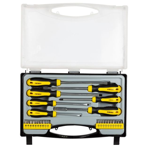 Набор отверток и бит 27 шт CrV (кейс) SIGMA, фото , изображение 3 | SNABZHENIE.com.ua