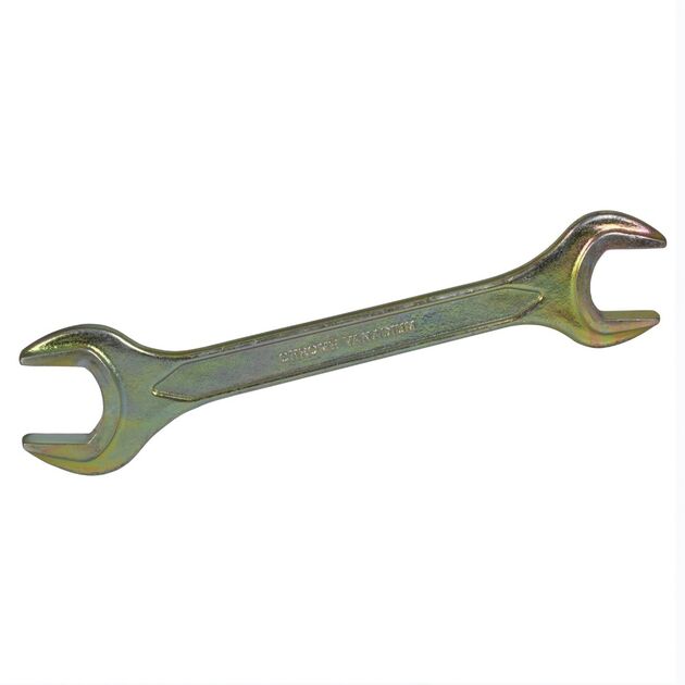 Ключ рожковий 41×46мм жовтий цинк SIGMA (6025461), фото , зображення 2 | SNABZHENIE.com.ua