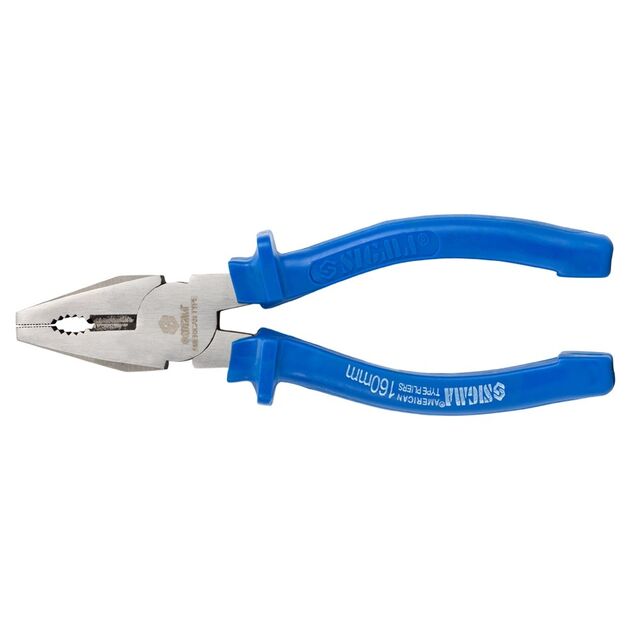 Плоскогубці 160мм сині SIGMA (4341161), фото  | SNABZHENIE.com.ua