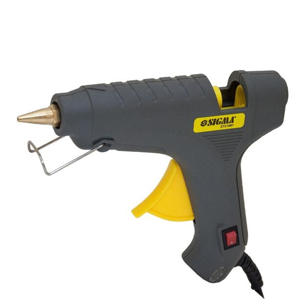 Пистолет термоклеевой с выключателем Ø11.2мм 60Вт SIGMA, фото , изображение 4 | SNABZHENIE.com.ua