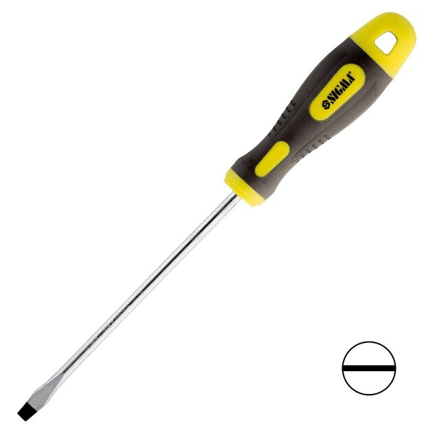 Викрутка шліцева MEGA SL5.5×125мм СrV SIGMA (4007371), фото  | SNABZHENIE.com.ua