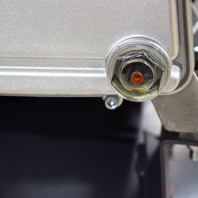 Компрессор одноцилиндровый 2 кВт 335 л/мин 8 бар 78 л 2 крана SIGMA REFINE, фото , изображение 5 | SNABZHENIE.com.ua