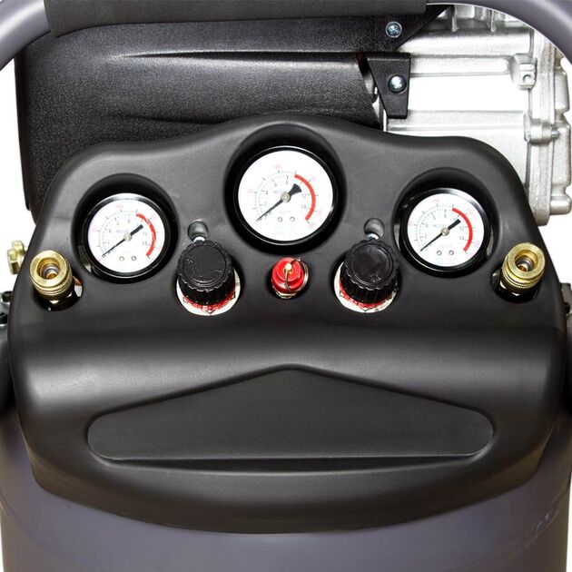 Компрессор одноцилиндровый 2 кВт 335 л/мин 8 бар 78 л 2 крана SIGMA REFINE, фото , изображение 6 | SNABZHENIE.com.ua