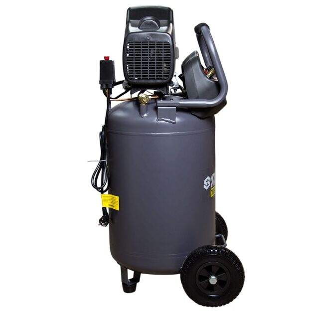 Компрессор одноцилиндровый 2 кВт 335 л/мин 8 бар 78 л 2 крана SIGMA REFINE, фото , изображение 3 | SNABZHENIE.com.ua