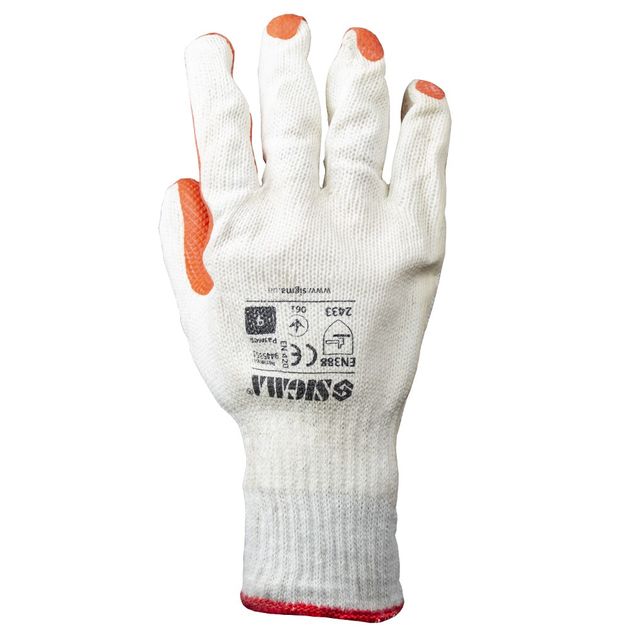 Перчатки скляра (манжет) SIGMA (9445351), фото , зображення 3 | SNABZHENIE.com.ua