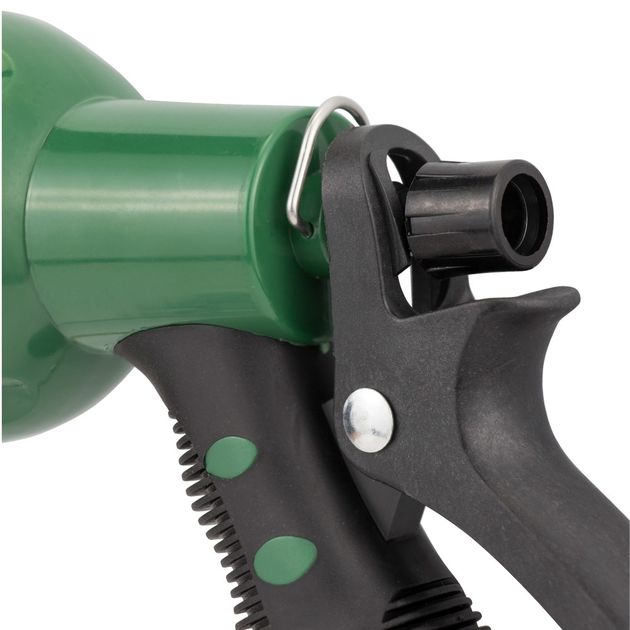 Набір поливальний: шланг спіральний 15м + пістолет-розпилювач 7-ми режимний GRAD (5019075), фото , зображення 7 | SNABZHENIE.com.ua