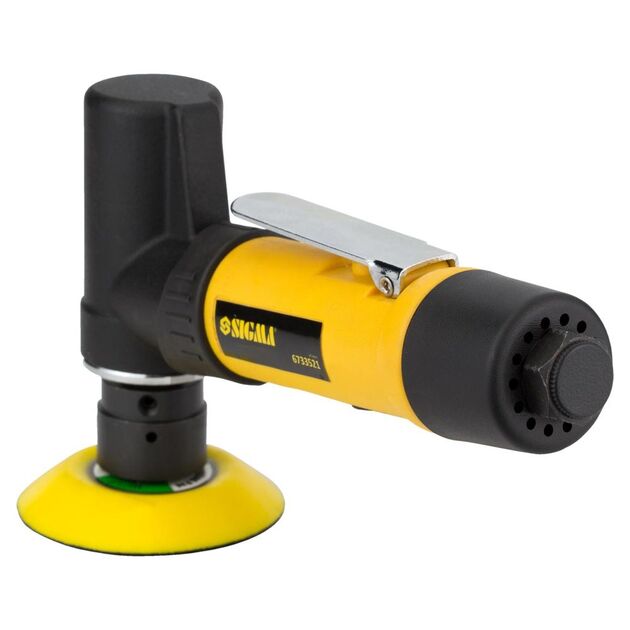 Угловая пневматическая шлифмашинка 75мм SIGMA (6733521), фото , изображение 3 | SNABZHENIE.com.ua