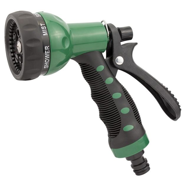 Набір поливальний: шланг спіральний 15м + пістолет-розпилювач 7-ми режимний GRAD (5019075), фото , зображення 4 | SNABZHENIE.com.ua