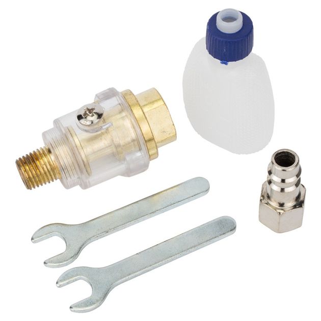 Пневматическая прямая шлифмашинка с аксессуарами в кейсе 54000 об/мин SIGMA (6732891), фото , изображение 6 | SNABZHENIE.com.ua