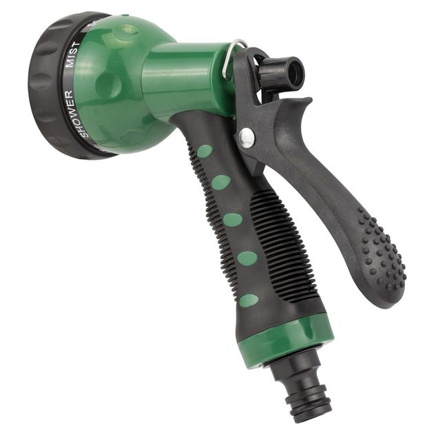 Набір поливальний: шланг спіральний 15м + пістолет-розпилювач 7-ми режимний GRAD (5019075), фото , зображення 5 | SNABZHENIE.com.ua