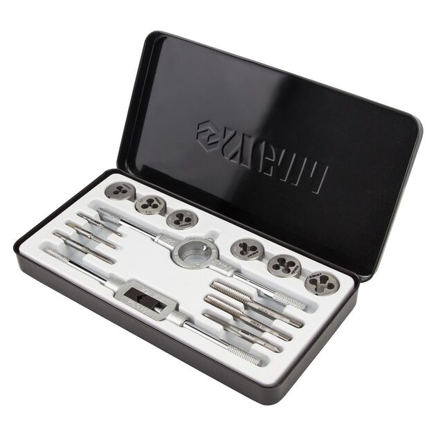 Набір плашок і метчиків 14 предметів (металевий кейс) SIGMA (1643071), фото , зображення 2 | SNABZHENIE.com.ua