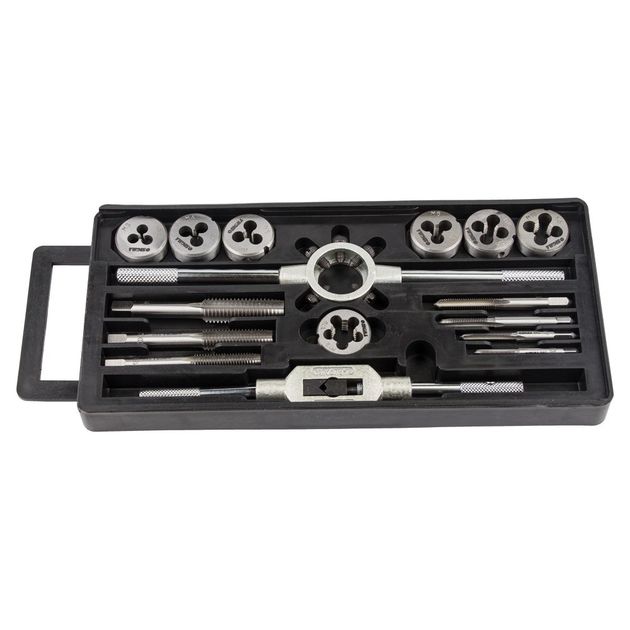 Набір плашок і метчиків 16 предметів (пластиковий кейс) SIGMA (1641111), фото , зображення 2 | SNABZHENIE.com.ua