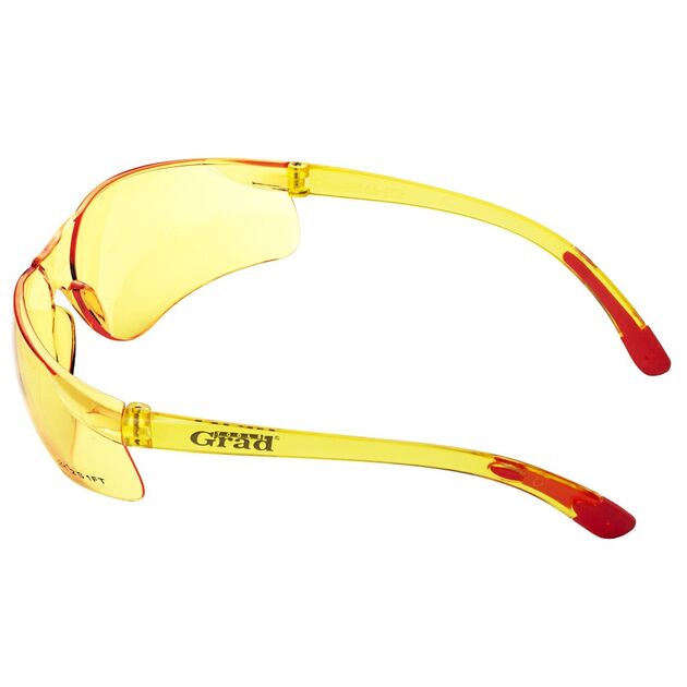 Очки защитные Hornet антицарапинные (желтые) GRAD, фото , изображение 2 | SNABZHENIE.com.ua