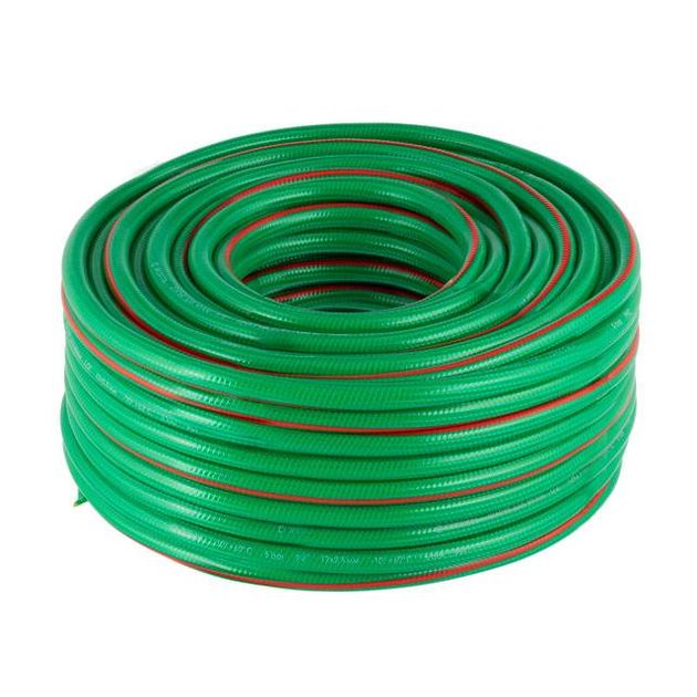 Шланг для воды 1/2", 50 м, 4-х слойный, армированный, PVC INTERTOOL, фото  | SNABZHENIE.com.ua
