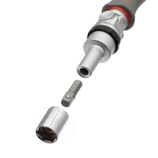 Набор отверток с насадками 51 ед INTERTOOL VT-3352, фото , изображение 5 | SNABZHENIE.com.ua Набор отверток с насадками 51 ед INTERTOOL VT-3352, фото , изображение 5 | SNABZHENIE.com.ua