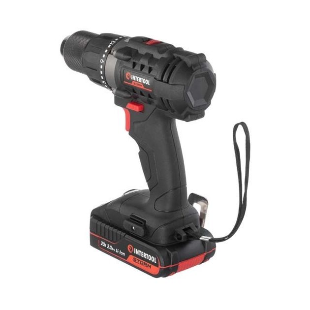 Аккумуляторная дрель-шуруповерт INTERTOOL WT-0351, фото , изображение 3 | SNABZHENIE.com.ua