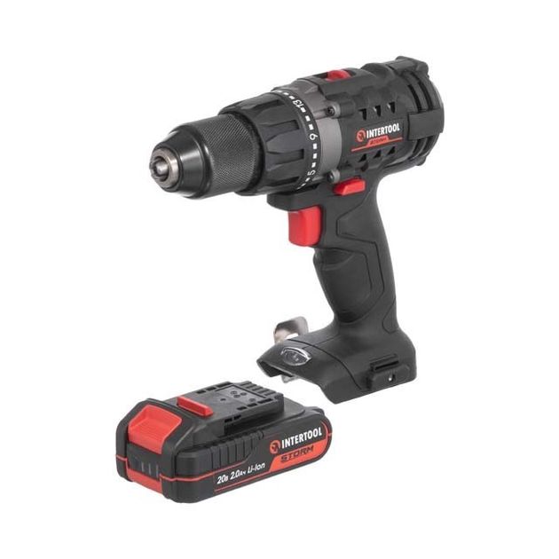 Аккумуляторная дрель-шуруповерт INTERTOOL WT-0351, фото , изображение 5 | SNABZHENIE.com.ua