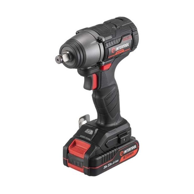 Гайковерт ударный аккумуляторный INTERTOOL WT-0364, фото  | SNABZHENIE.com.ua