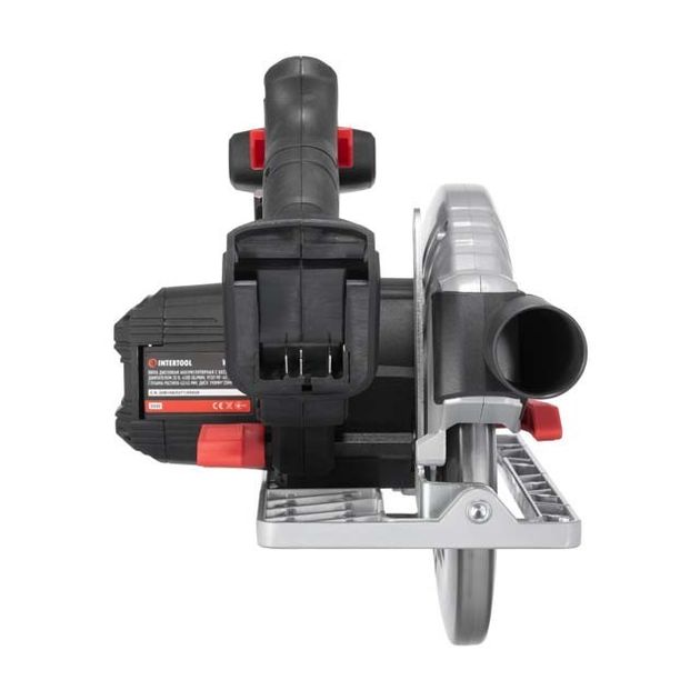 Акумуляторна дискова пила безщіткового двигуна 20 В, 4500 об/хв, кут 90°/45°, глибина різання 62/45 мм, диск 190 20 мм, без ЗУ і АКБ INTERTOOL WT-0371, фото , зображення 8 | SNABZHENIE.com.ua Акумуляторна дискова пила безщіткового двигуна 20 В, 4500 об/хв, кут 90°/45°, глибина різання 62/45 мм, диск 190 20 мм, без ЗУ і АКБ INTERTOOL WT-0371, фото , зображення 8 | SNABZHENIE.com.ua