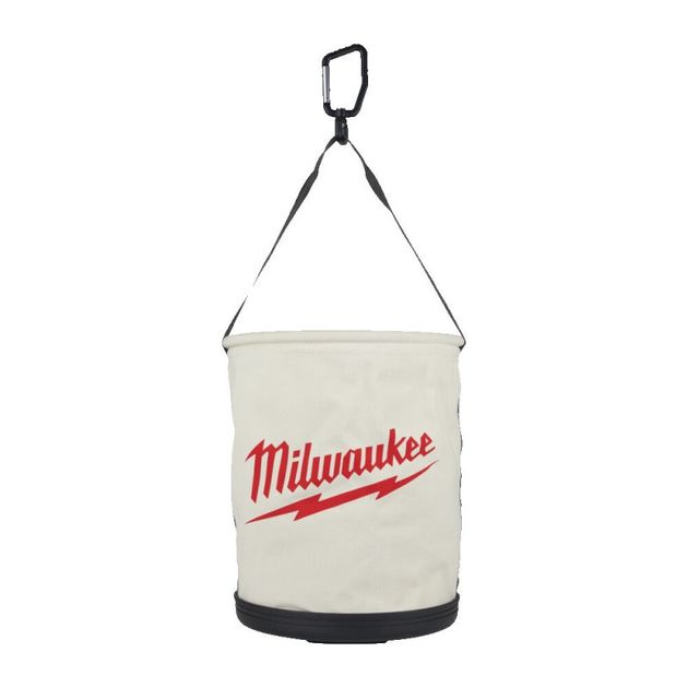 Ведро тканевое MILWAUKEE с пластиковым дном, фото  | SNABZHENIE.com.ua