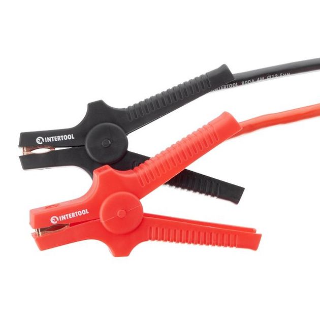 Пусковые провода 800А, 4м, до -40°C, чехол INTERTOOL AT-3050, фото , изображение 2 | SNABZHENIE.com.ua Пусковые провода 800А, 4м, до -40°C, чехол INTERTOOL AT-3050, фото , изображение 2 | SNABZHENIE.com.ua