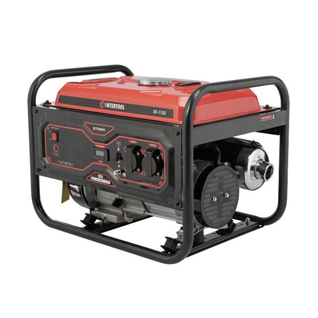 Генератор бензиновый/газовый 2.8/3 кВт, 220 В, 15 л, STORM INTERTOOL DT-1133, фото  | SNABZHENIE.com.ua