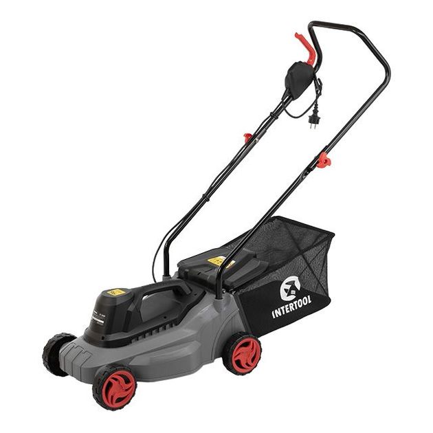 Электрическая газонокосилка INTERTOOL DT-2260, 1.2 кВт, 320 мм, фото , изображение 2 | SNABZHENIE.com.ua Электрическая газонокосилка INTERTOOL DT-2260, 1.2 кВт, 320 мм, фото , изображение 2 | SNABZHENIE.com.ua
