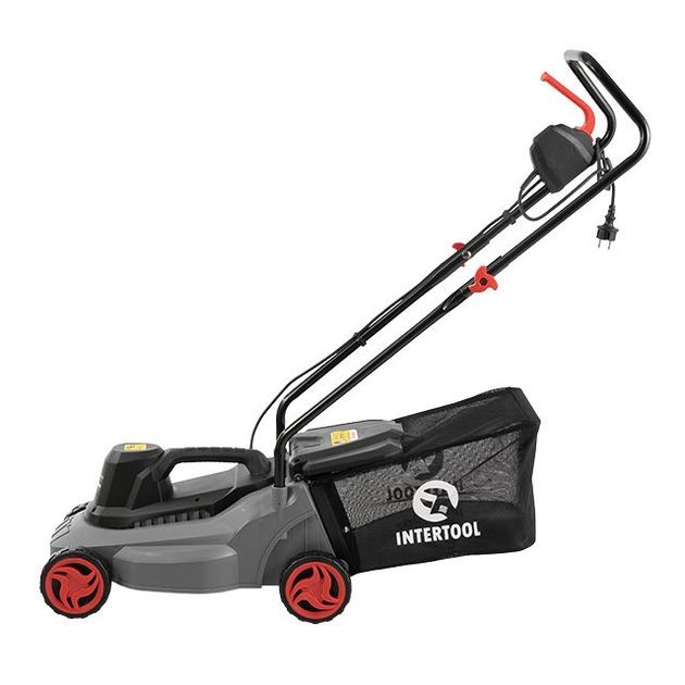 Электрическая газонокосилка INTERTOOL DT-2260, 1.2 кВт, 320 мм, фото , изображение 3 | SNABZHENIE.com.ua Электрическая газонокосилка INTERTOOL DT-2260, 1.2 кВт, 320 мм, фото , изображение 3 | SNABZHENIE.com.ua