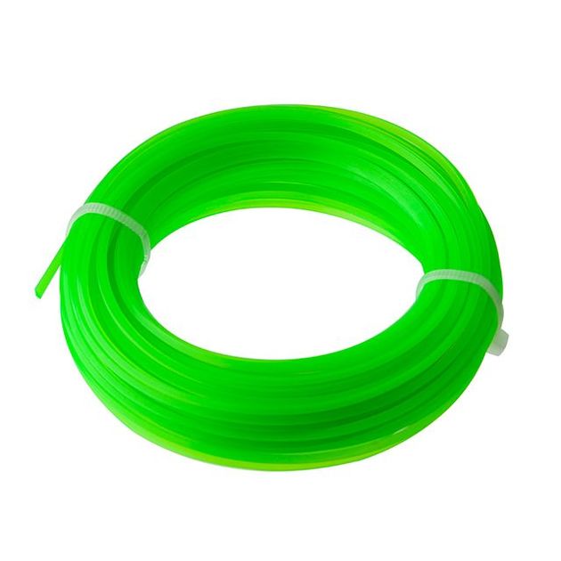 Леска для триммера квадратная 2.0 мм, 15 м INTERTOOL DT-2312, фото , изображение 2 | SNABZHENIE.com.ua Леска для триммера квадратная 2.0 мм, 15 м INTERTOOL DT-2312, фото , изображение 2 | SNABZHENIE.com.ua