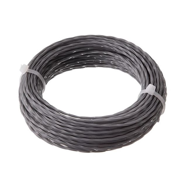 Квадратная армированная леска для триммера 2.0 мм, 15 м INTERTOOL DT-2327, фото , изображение 2 | SNABZHENIE.com.ua Квадратная армированная леска для триммера 2.0 мм, 15 м INTERTOOL DT-2327, фото , изображение 2 | SNABZHENIE.com.ua