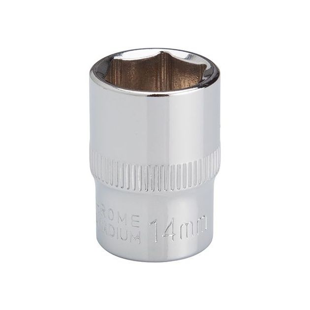 Головка шестигранная 3/8", 14 мм, Cr-V STORM INTERTOOL ET-0414, фото , изображение 2 | SNABZHENIE.com.ua Головка шестигранная 3/8", 14 мм, Cr-V STORM INTERTOOL ET-0414, фото , изображение 2 | SNABZHENIE.com.ua