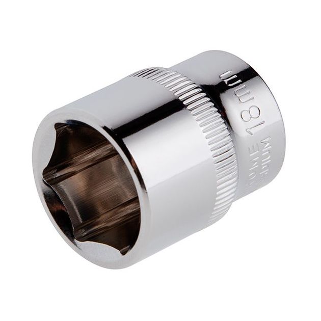 Головка 3/8" 18мм шестигранная Cr-V STORM INTERTOOL ET-0418, фото  | SNABZHENIE.com.ua