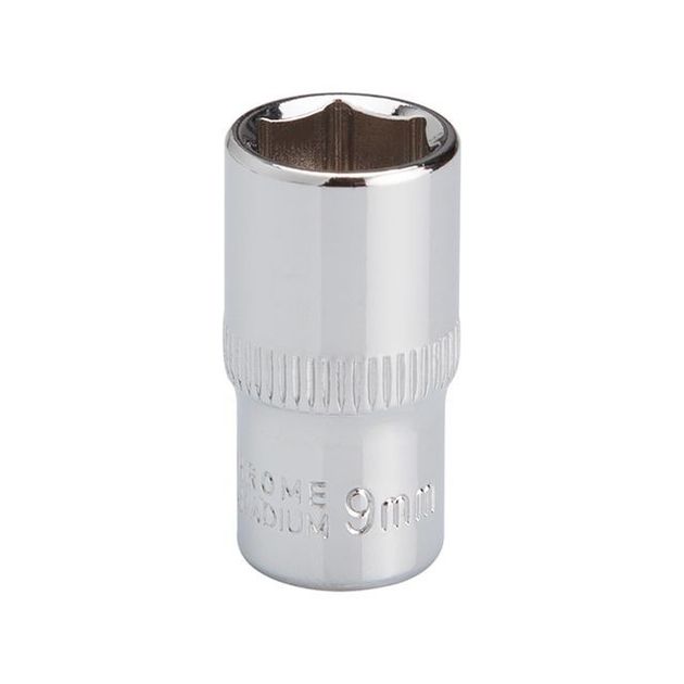 Головка шестигранная 1/4" 9мм Cr-V STORM INTERTOOL ET-0439, фото , изображение 2 | SNABZHENIE.com.ua Головка шестигранная 1/4" 9мм Cr-V STORM INTERTOOL ET-0439, фото , изображение 2 | SNABZHENIE.com.ua