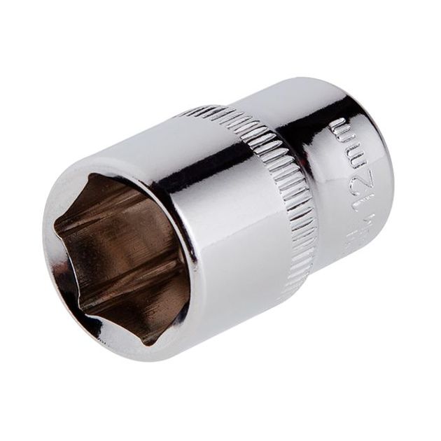 Головка шестигранная 1/4" 12мм, Cr-V, STORM INTERTOOL ET-0442, фото  | SNABZHENIE.com.ua