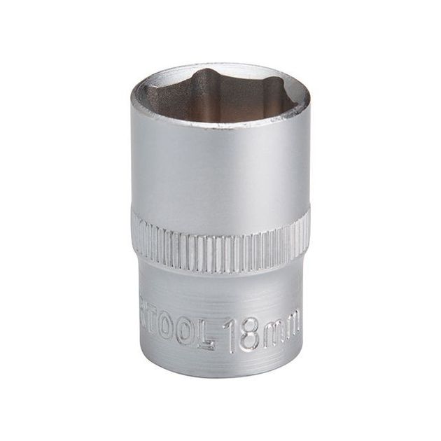 Головка шестигранна 1/2, 18мм*38мм INTERTOOL ET-2018, фото , зображення 2 | SNABZHENIE.com.ua Головка шестигранна 1/2, 18мм*38мм INTERTOOL ET-2018, фото , зображення 2 | SNABZHENIE.com.ua