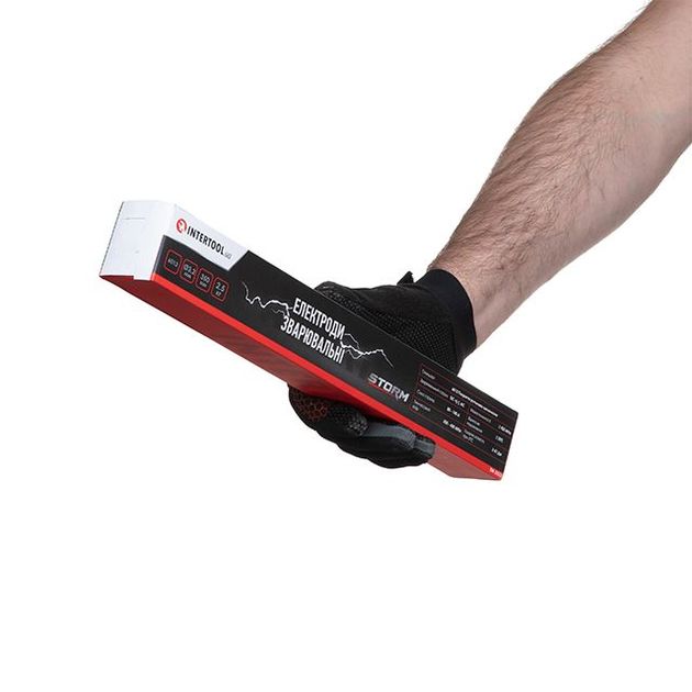 Електроди зварювальні 6013, Ø 3,2 мм, уп. 2,5 кг, STORM INTERTOOL EW-2532, фото , зображення 4 | SNABZHENIE.com.ua Електроди зварювальні 6013, Ø 3,2 мм, уп. 2,5 кг, STORM INTERTOOL EW-2532, фото , зображення 4 | SNABZHENIE.com.ua