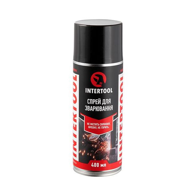 Спрей для сварки INTERTOOL FS-0064, аэрозоль 400 мл, фото  | SNABZHENIE.com.ua